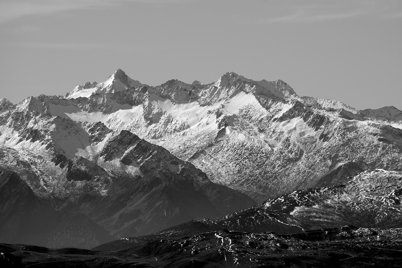 mountains alpine summit free photo