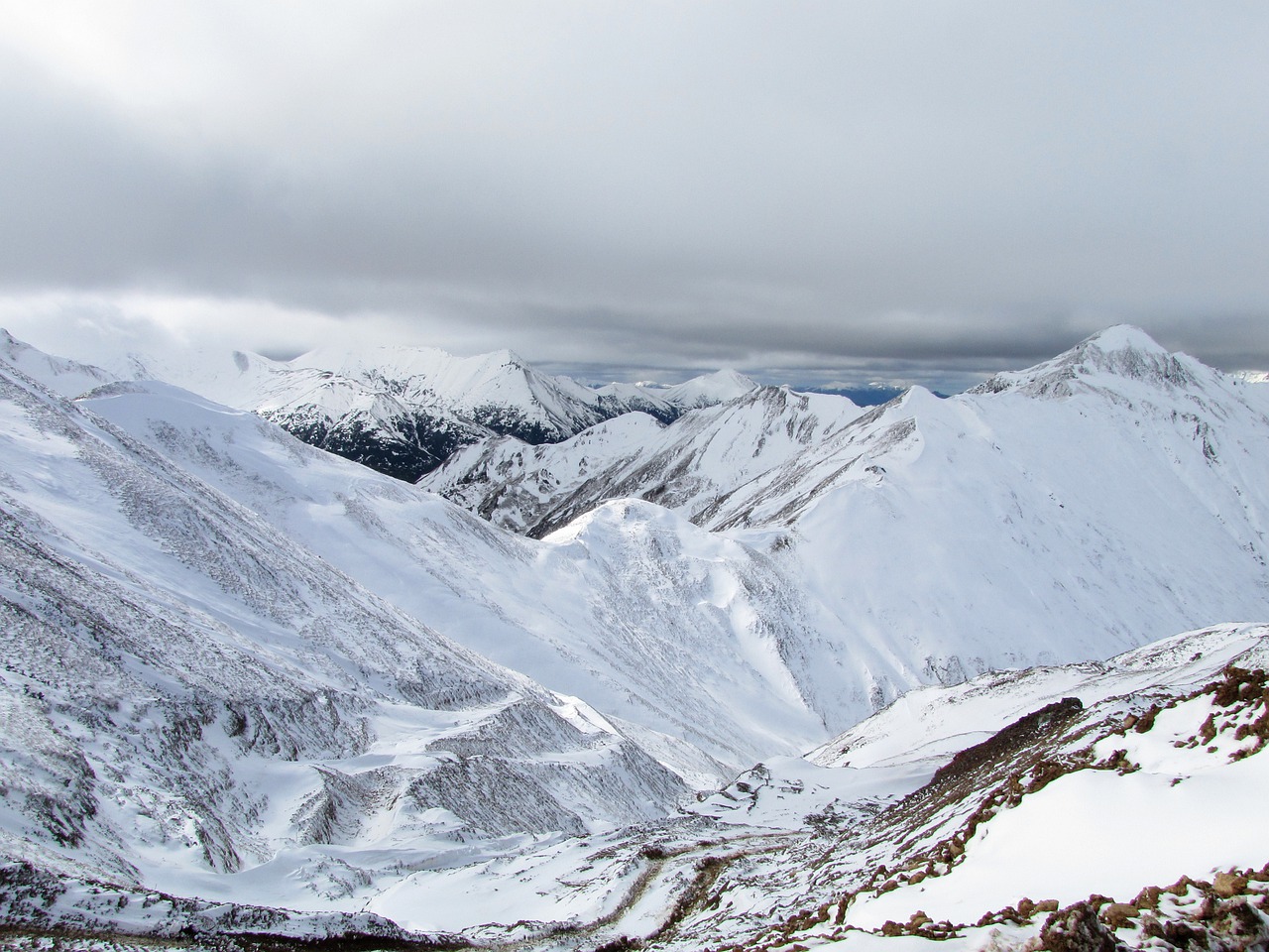 mountains height landscape free photo