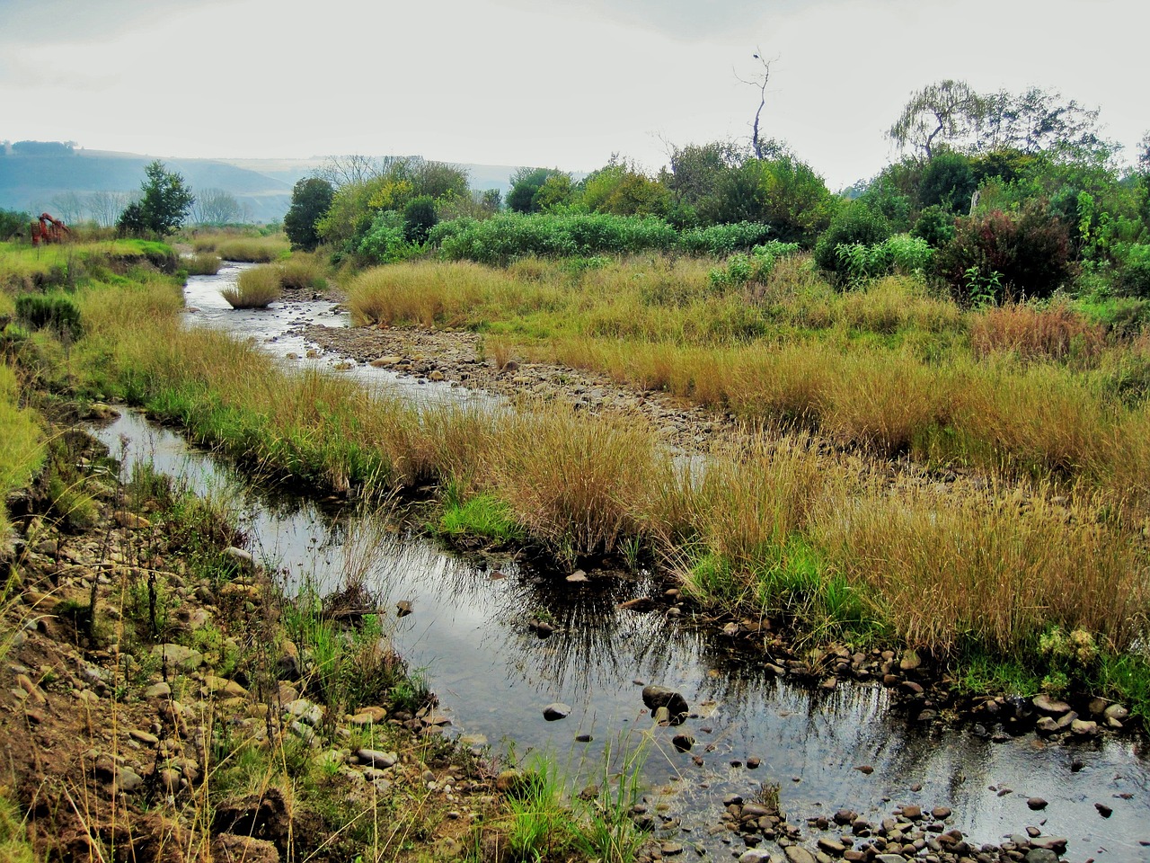 mountains water veld