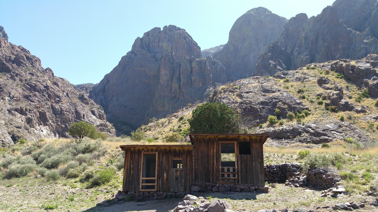 mountains  cabin  new mexico free photo