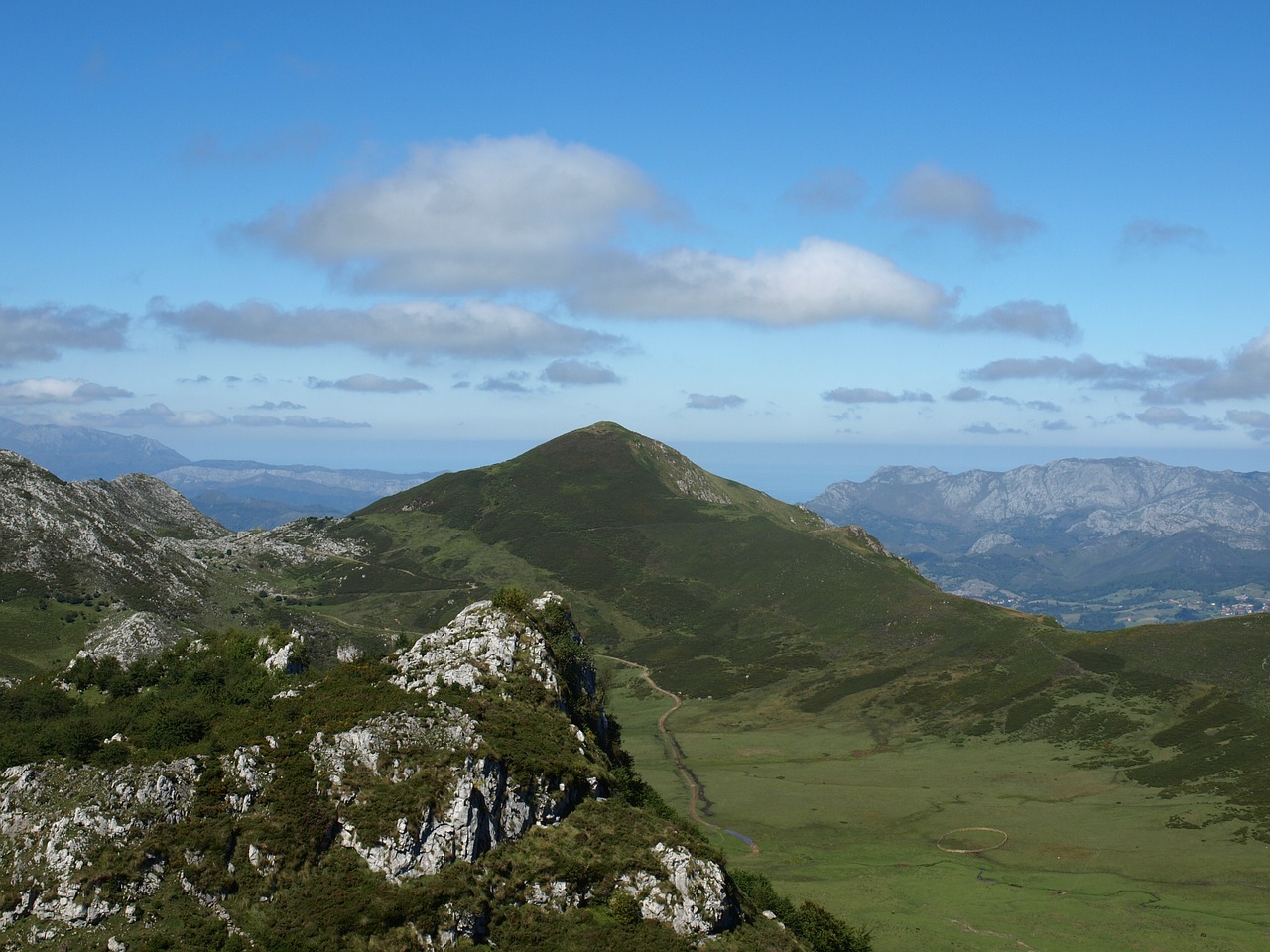 mountains clouds mountain free photo