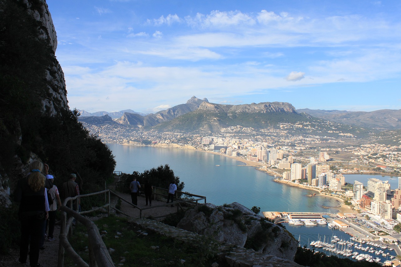 mountains  spain  harbour free photo