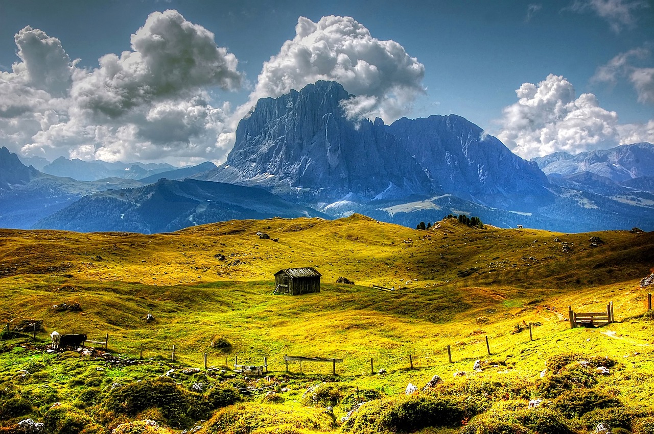 mountains  val gardena  dolomites free photo