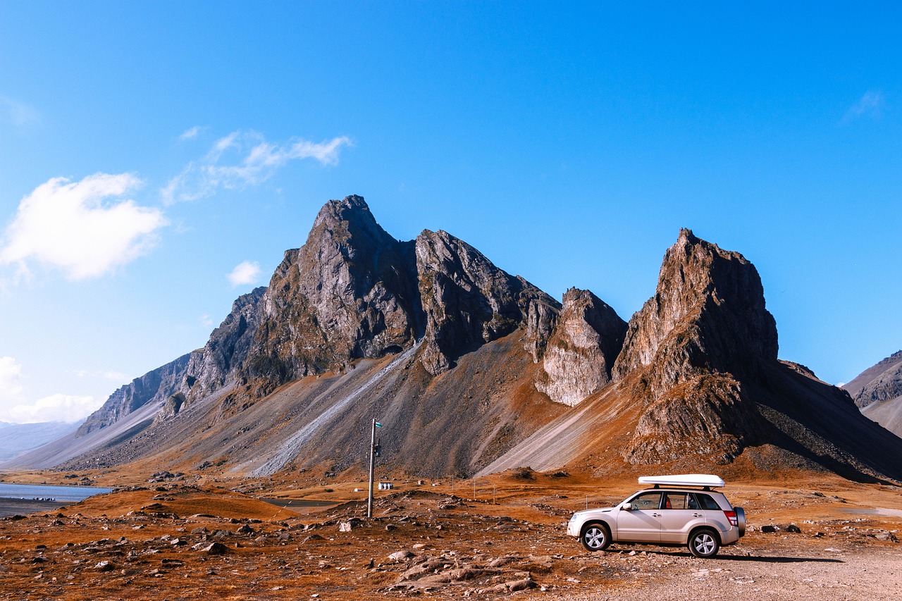 mountains  iceland  landscape free photo