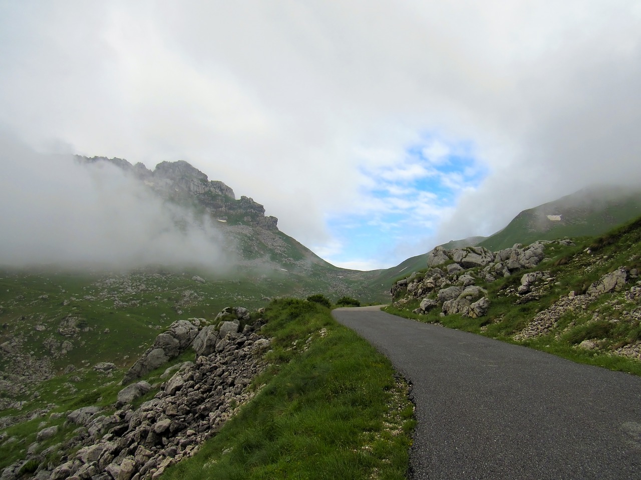 mountains  sky  clouds free photo