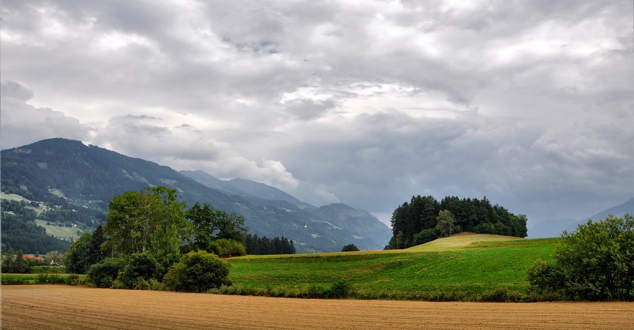 mountains  clouds  landscape free photo