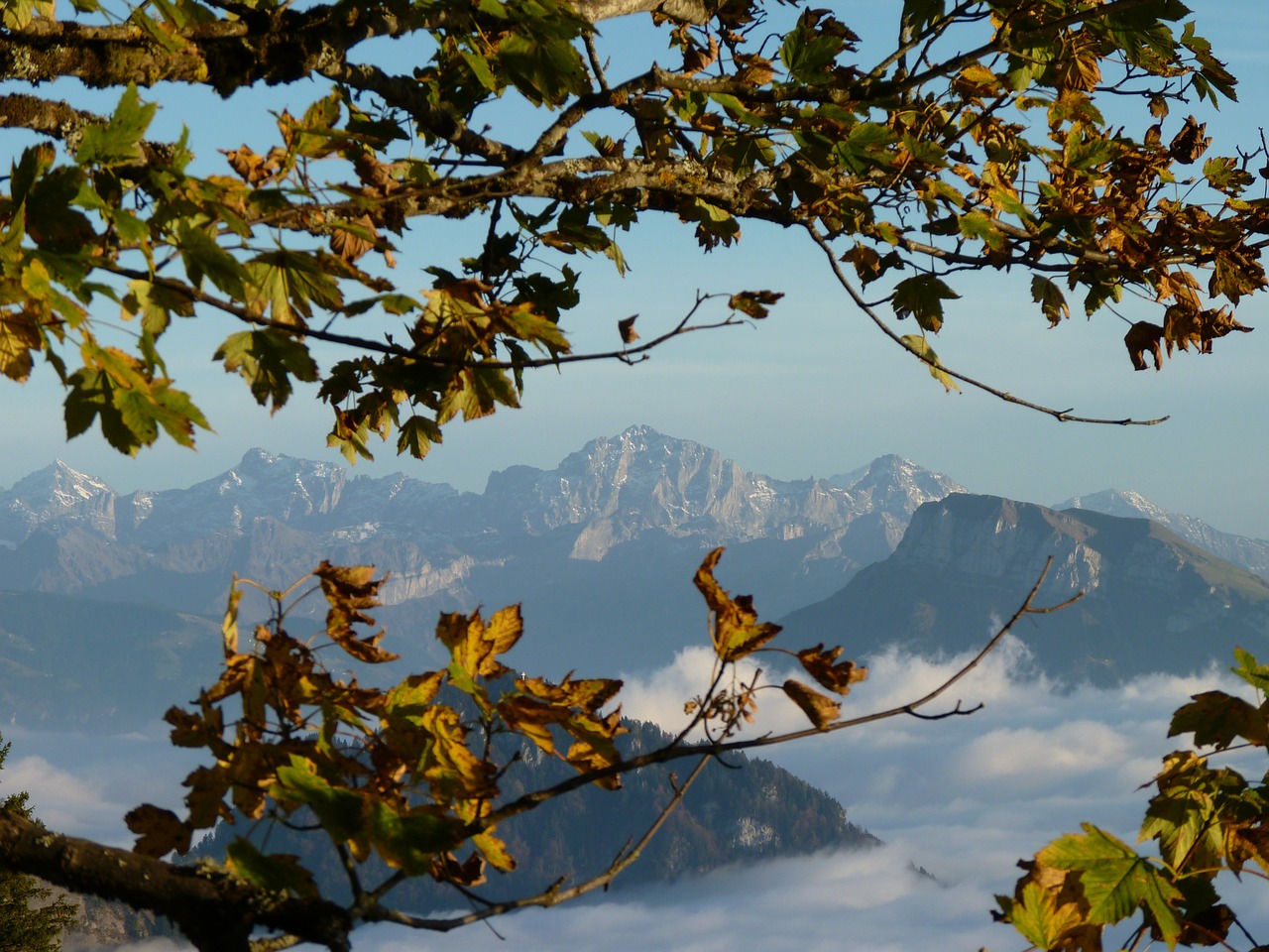 mountains alpine switzerland free photo