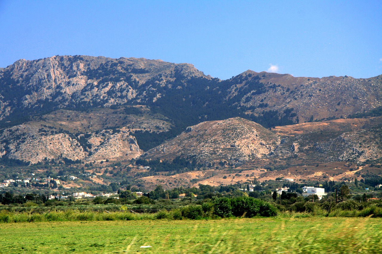 mountains  greece  the island of kos free photo