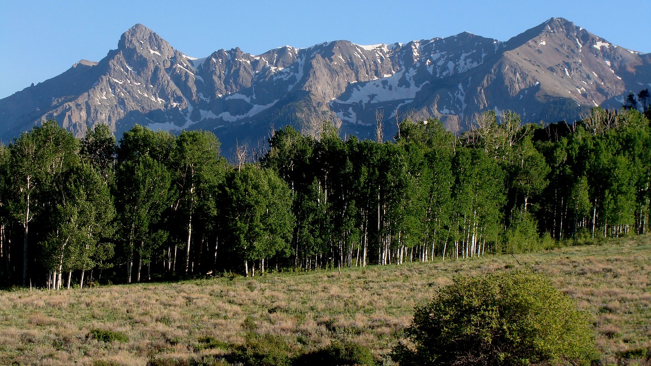 mountains  colorado  landscape free photo