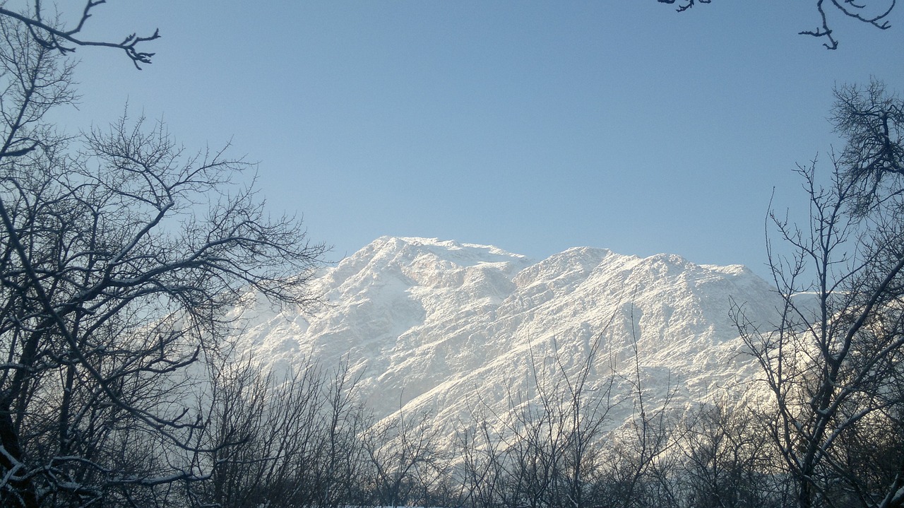 mountains  winter  snow free photo