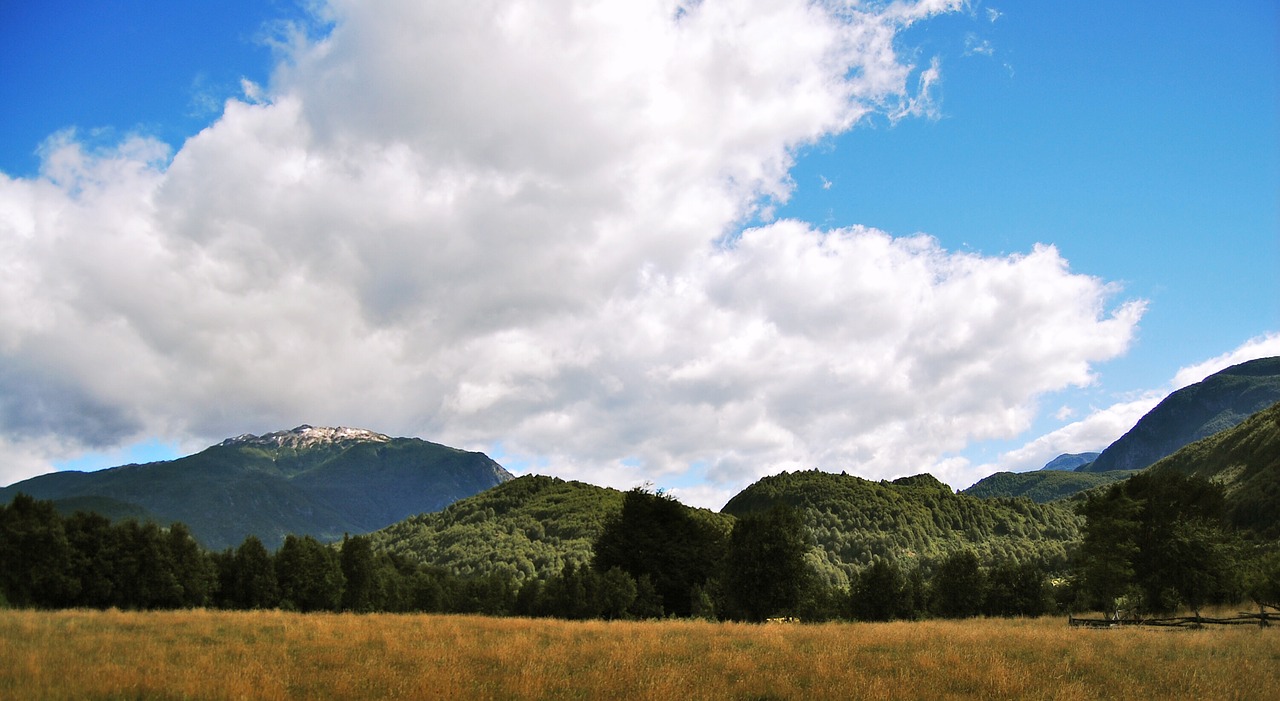 mountains  palena  clouds free photo