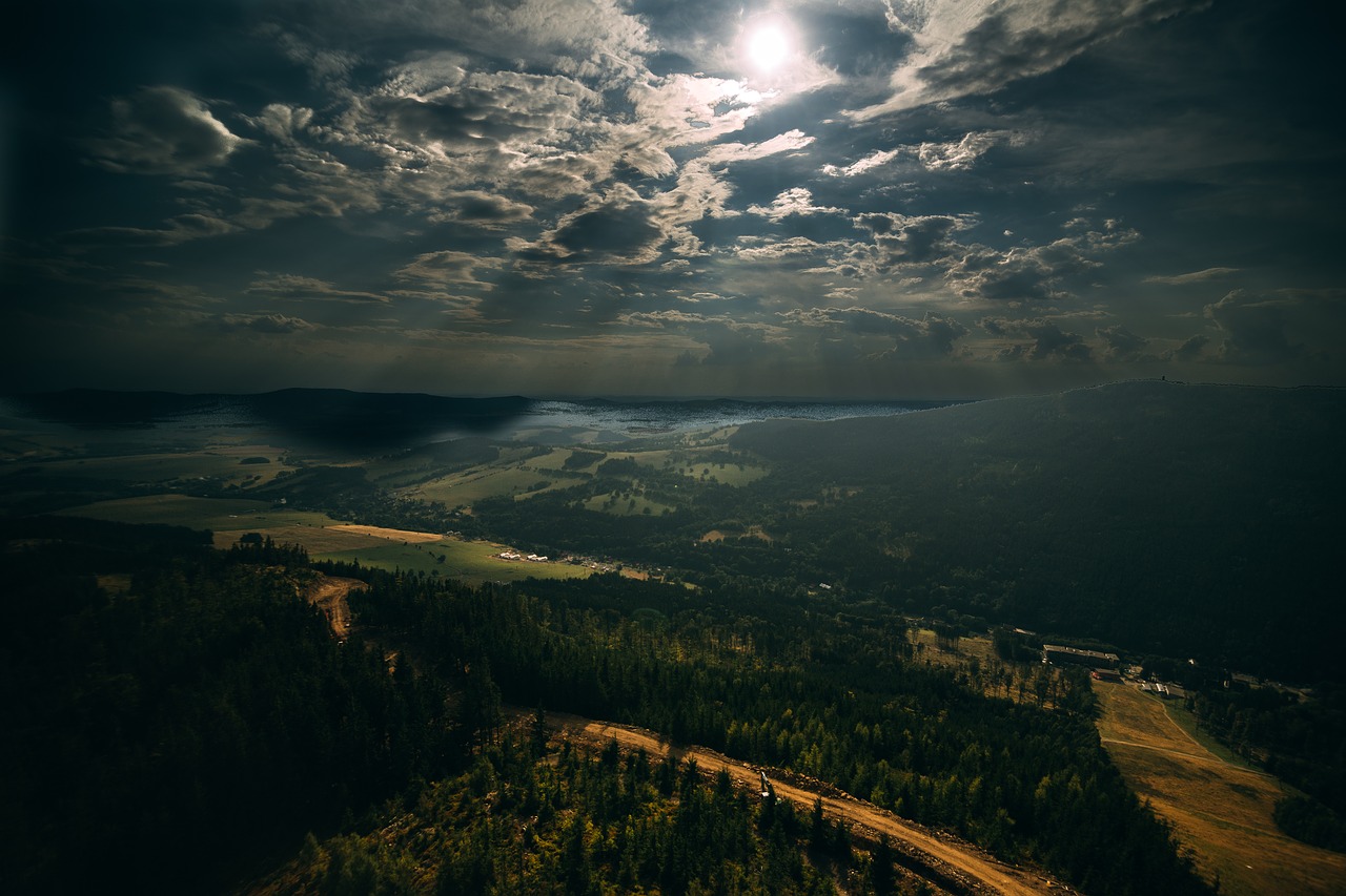 mountains  sky  landscape free photo