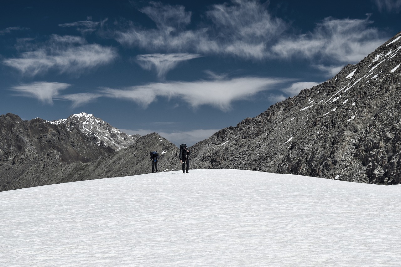 mountains  tianshan  snow free photo