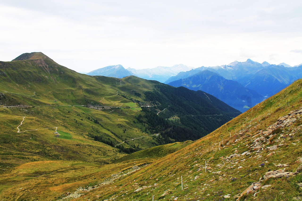 mountains  natural  green free photo