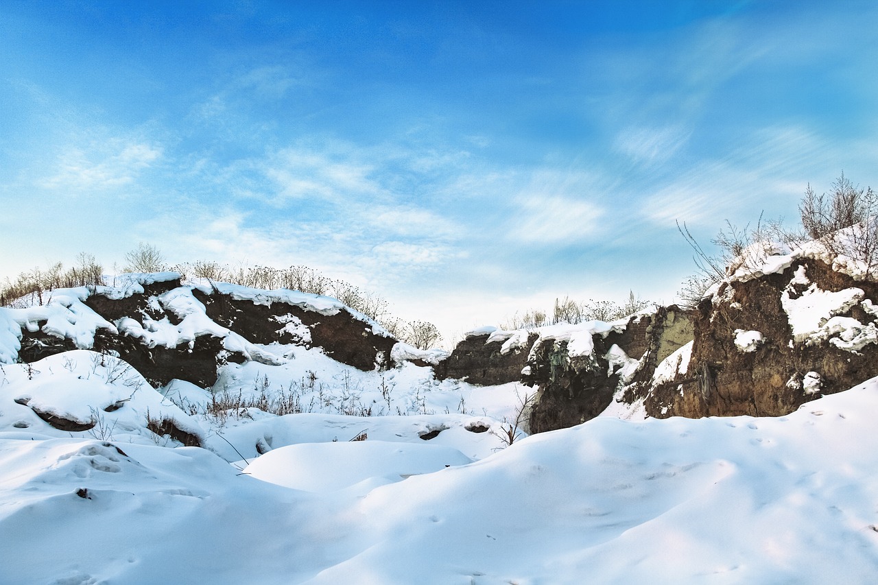 mountains  ice  snow free photo