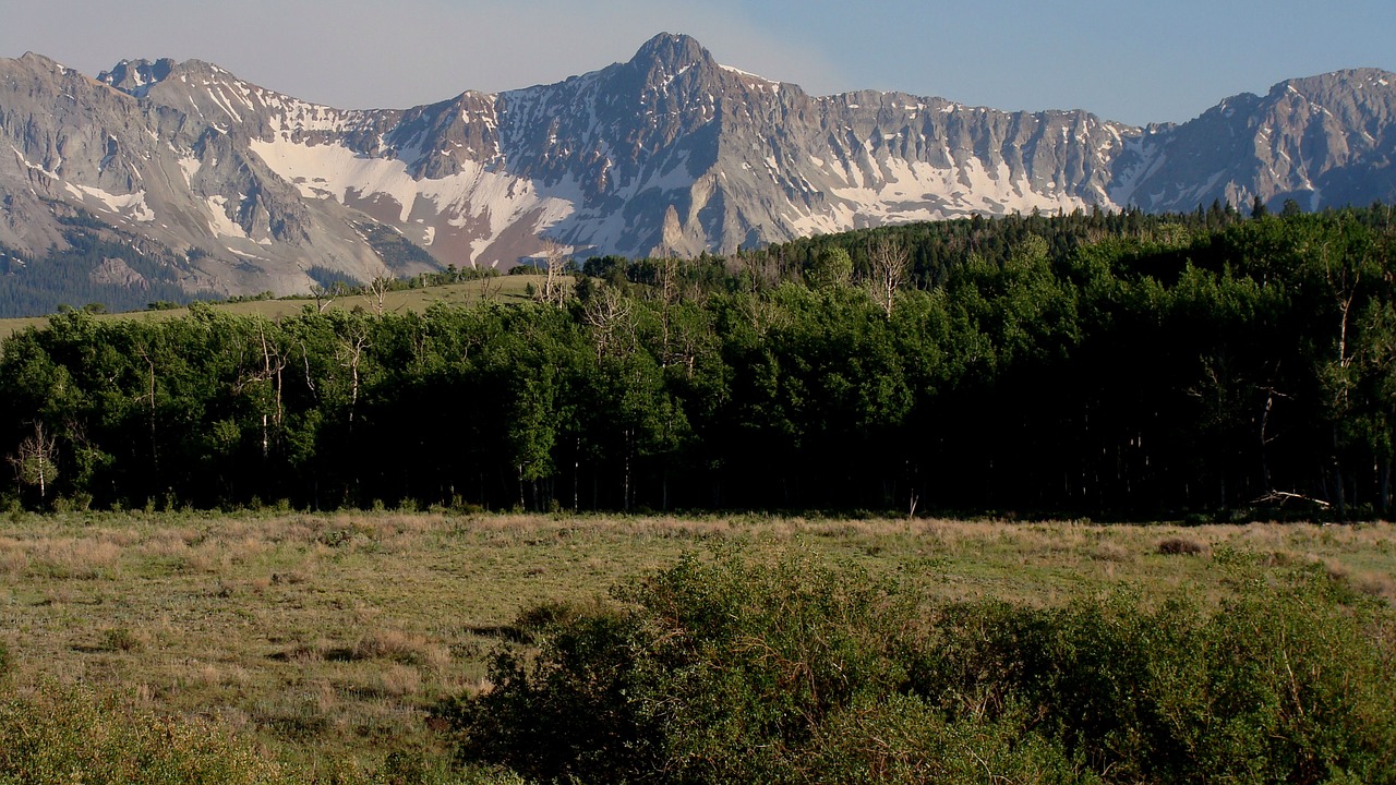 mountains  landscape  colorado free photo