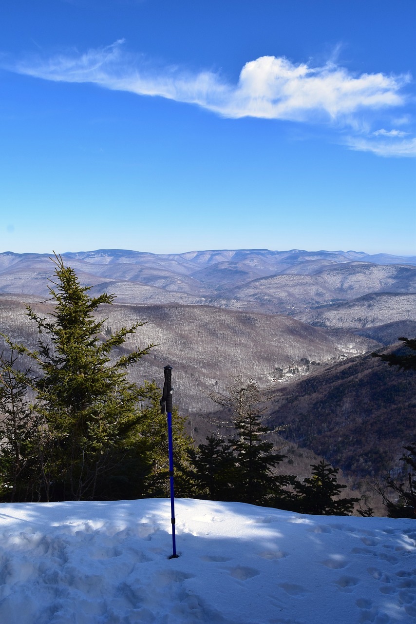 mountains  snow  nature free photo