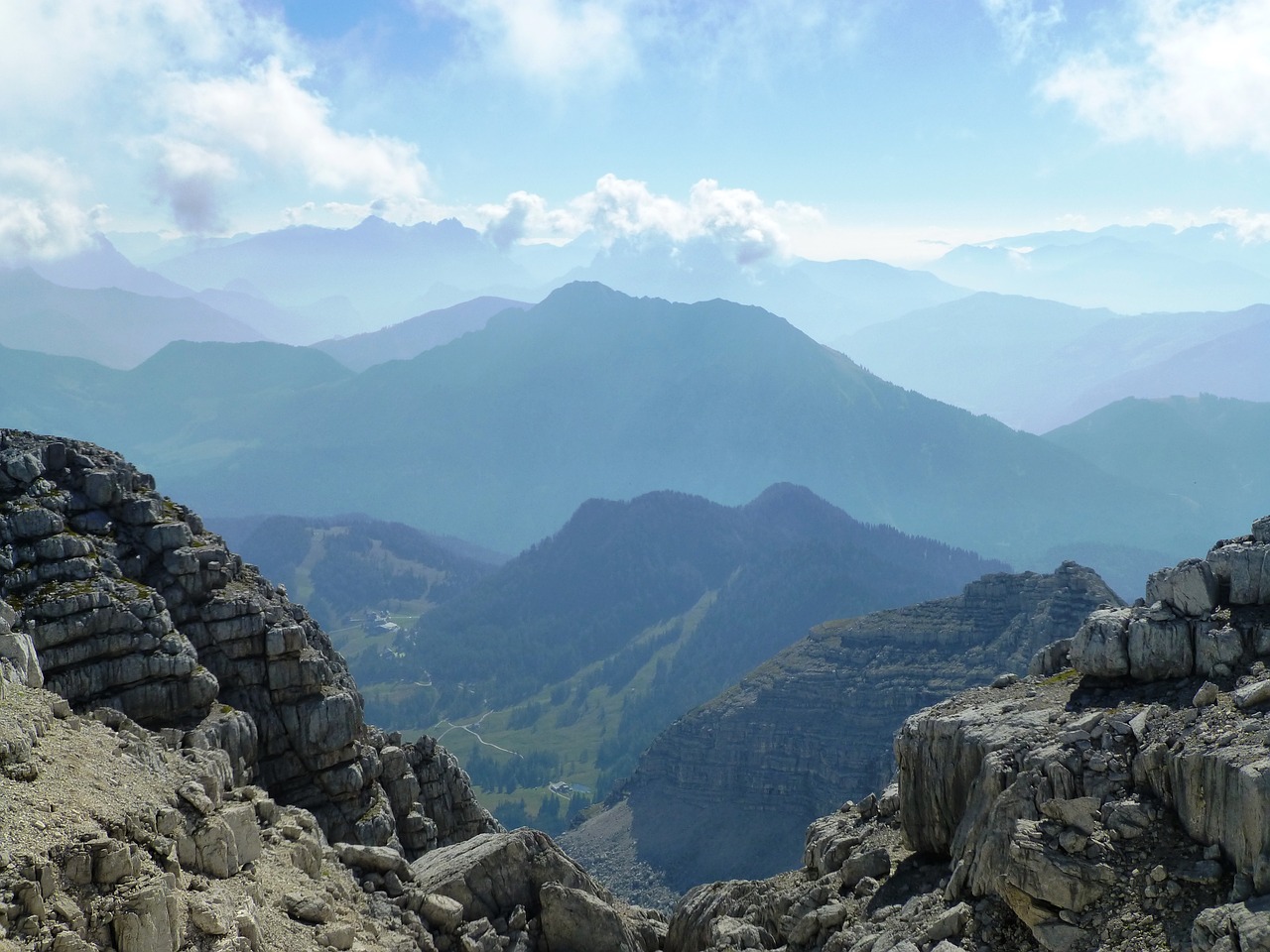 mountains hiking austria free photo