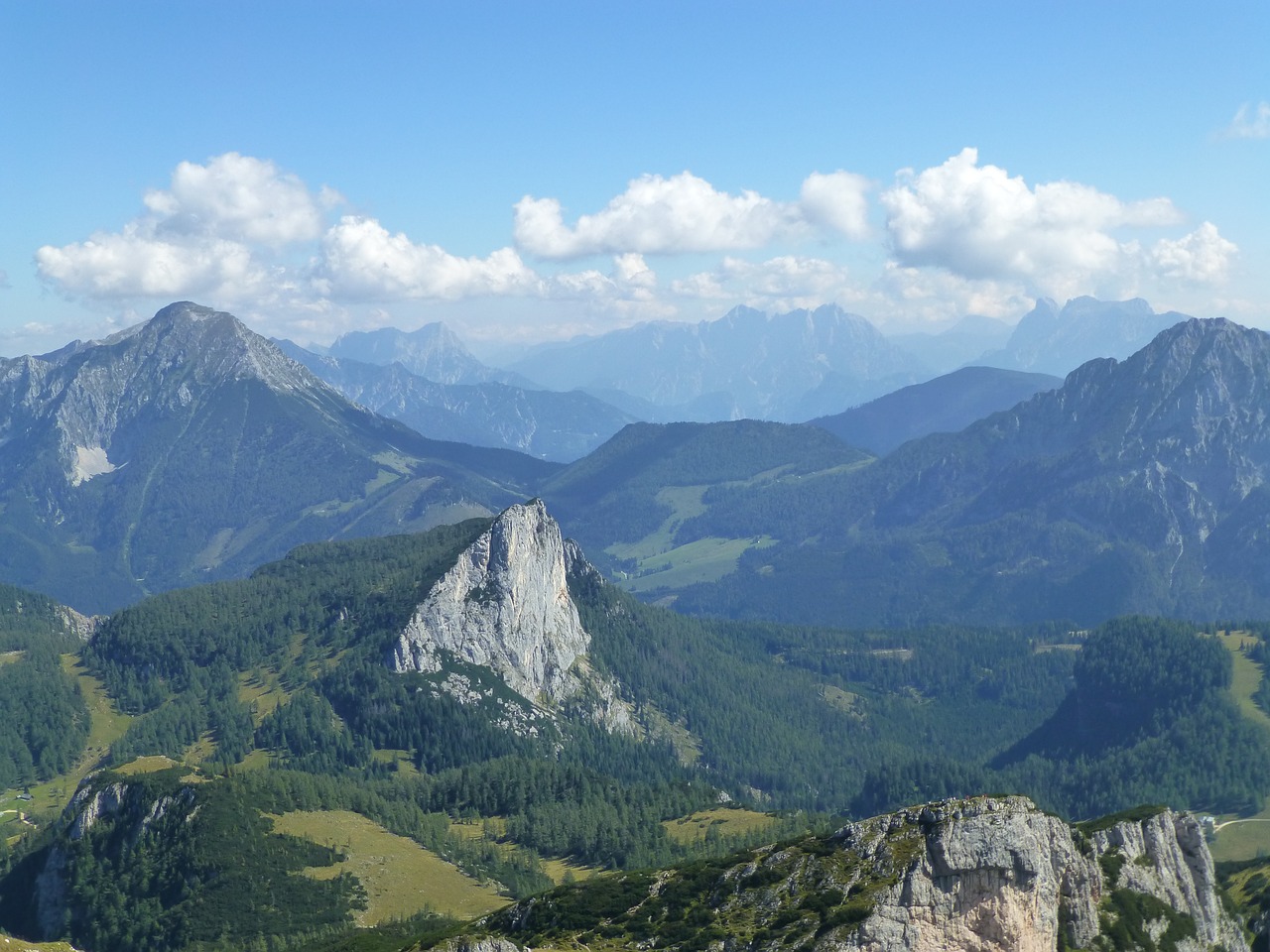 mountains hiking austria free photo