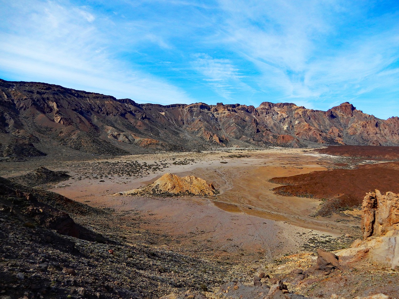 mountains  tenerife  landscape free photo