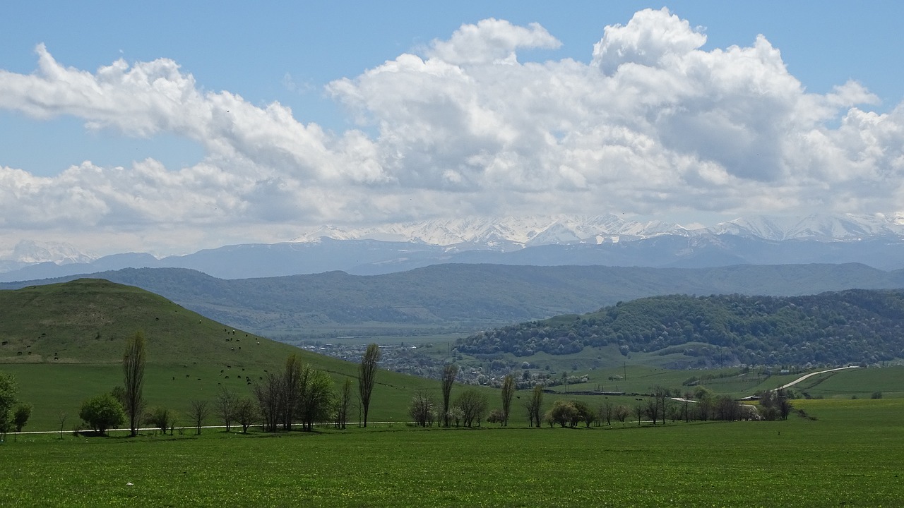 mountains  the caucasus  dombay free photo