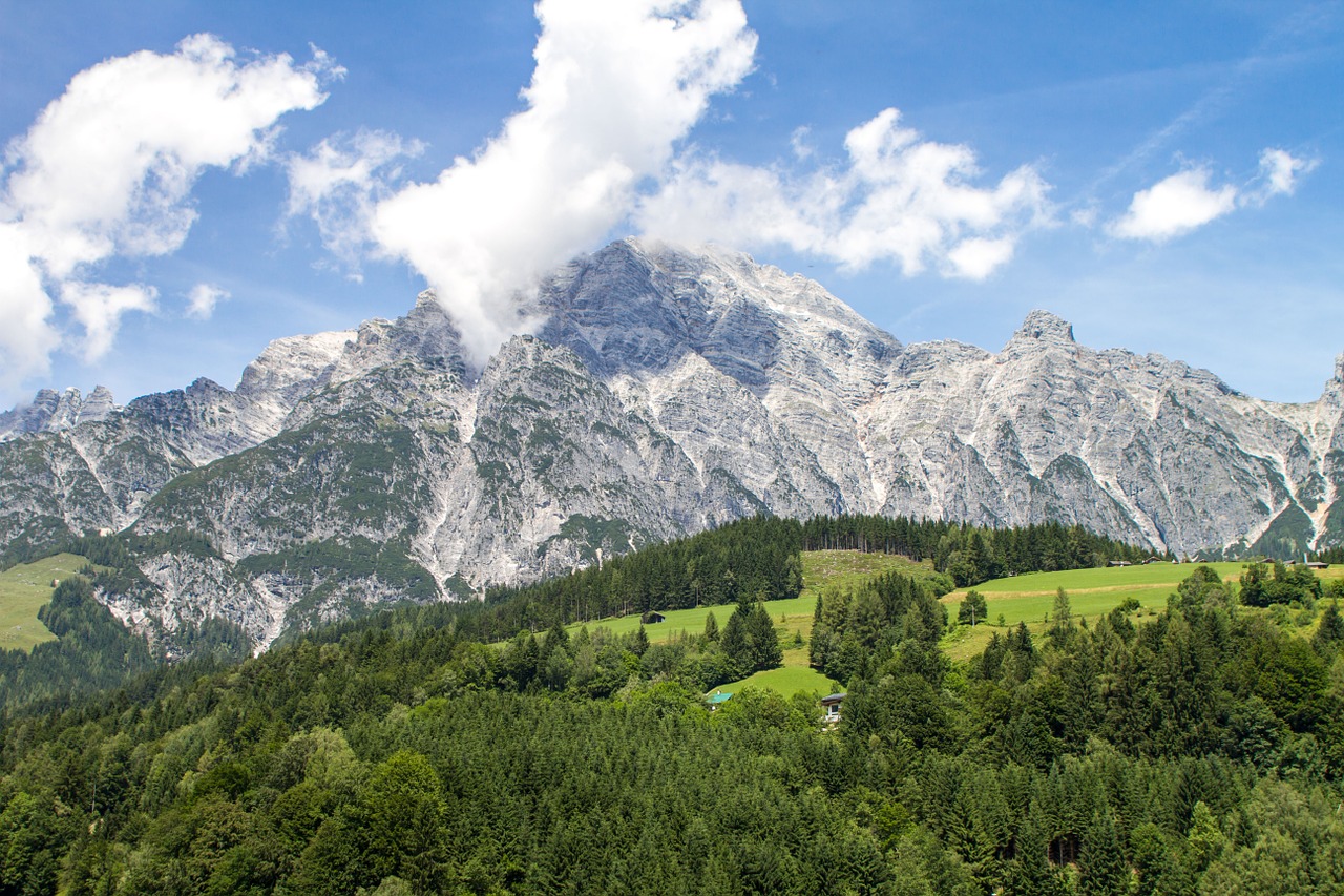 mountains salzburg freedom free photo