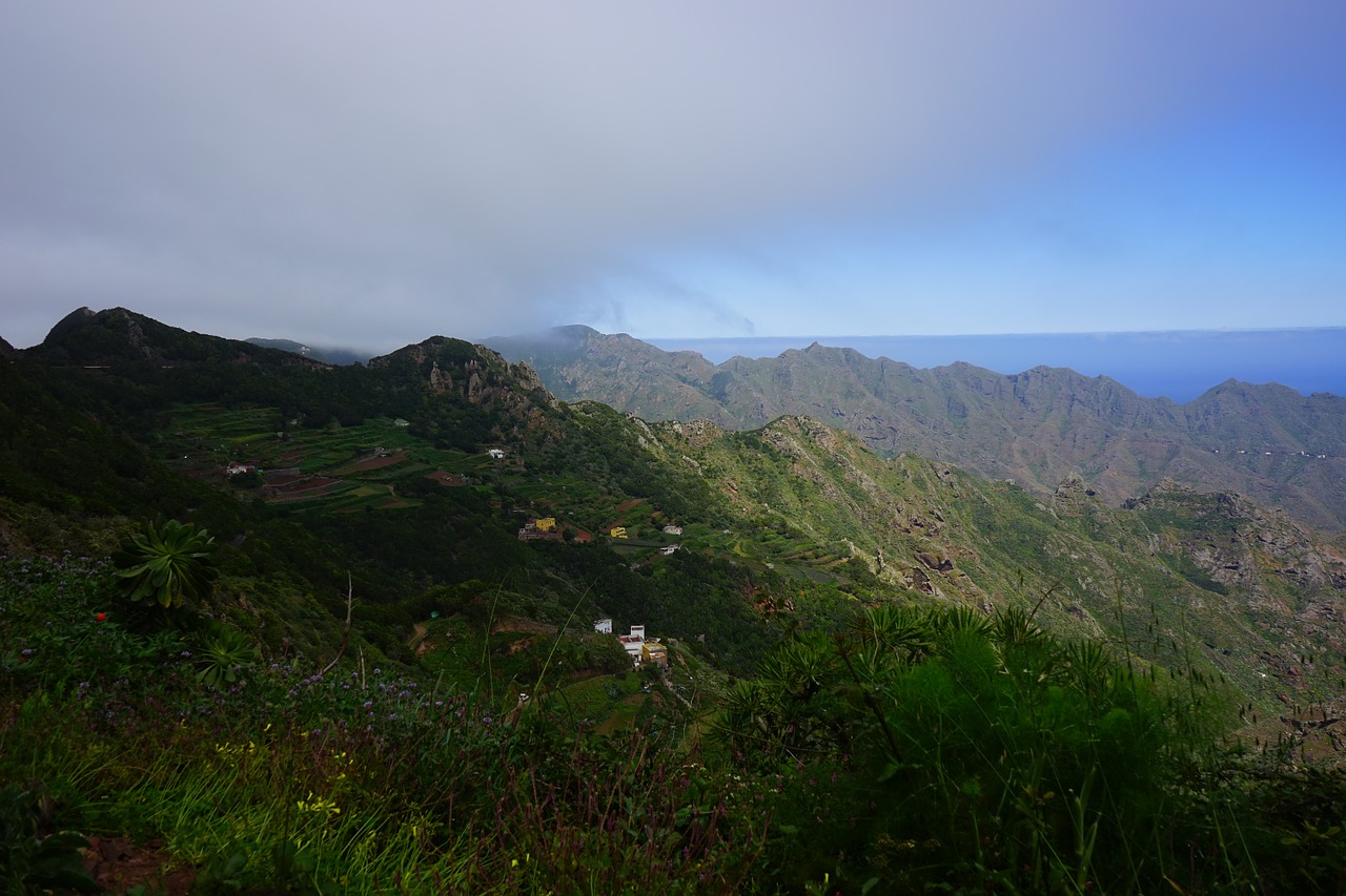 mountains viewpoint canary islands free photo