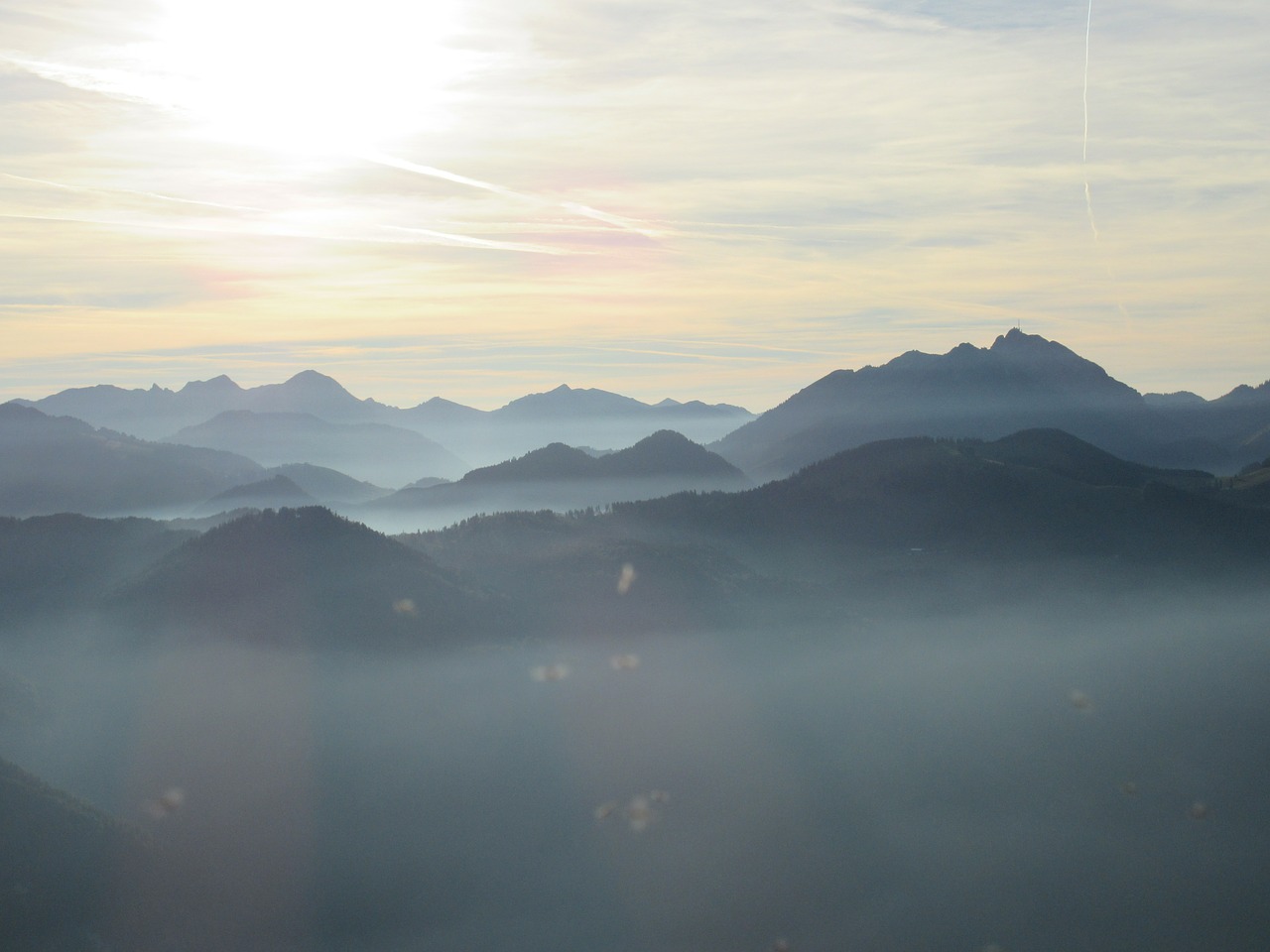 mountains autumn mood free photo