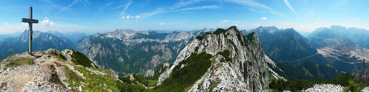 mountains alps panorama free photo