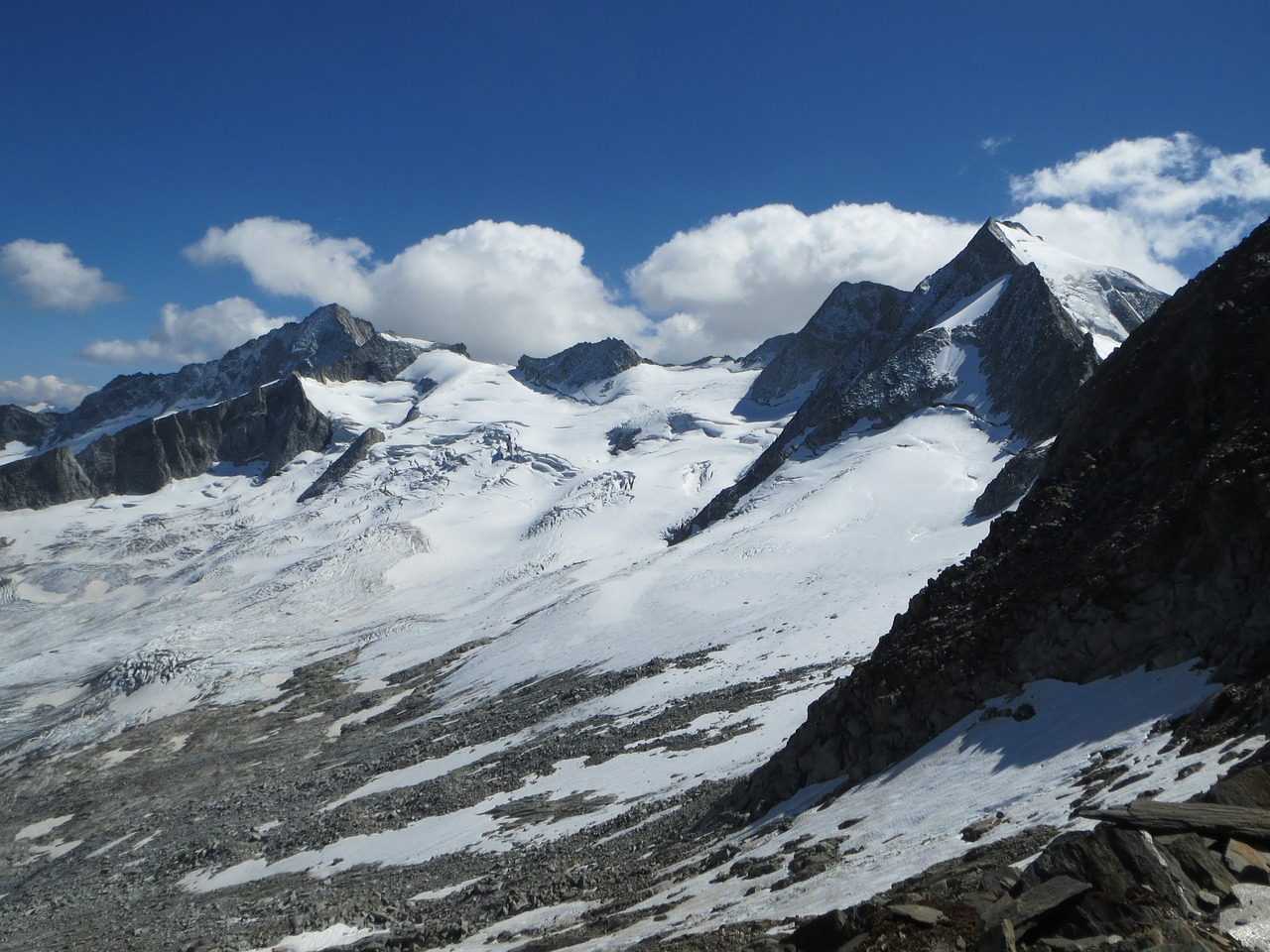 mountains alpine summit free photo