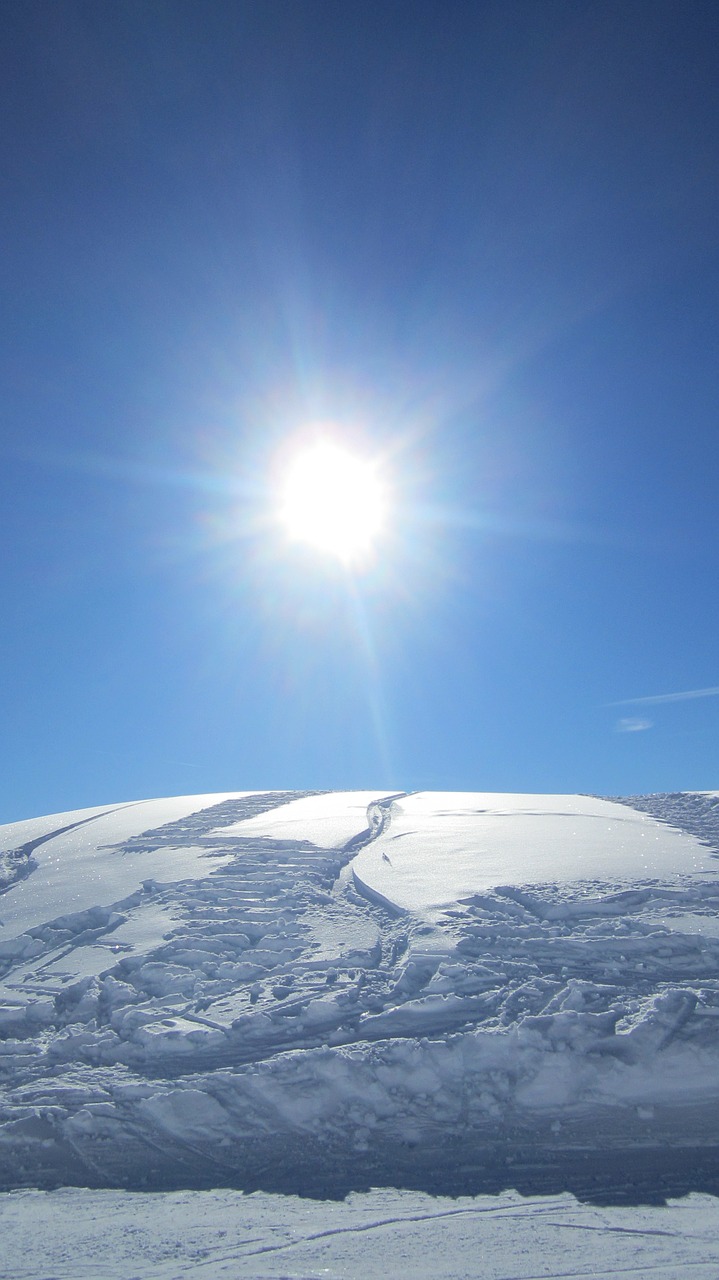 mountains alpine snow free photo