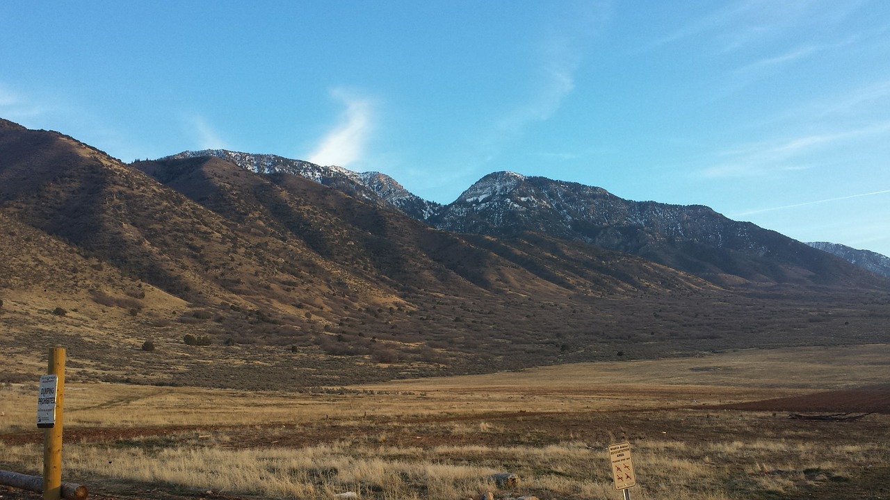 mountains utah landscape free photo