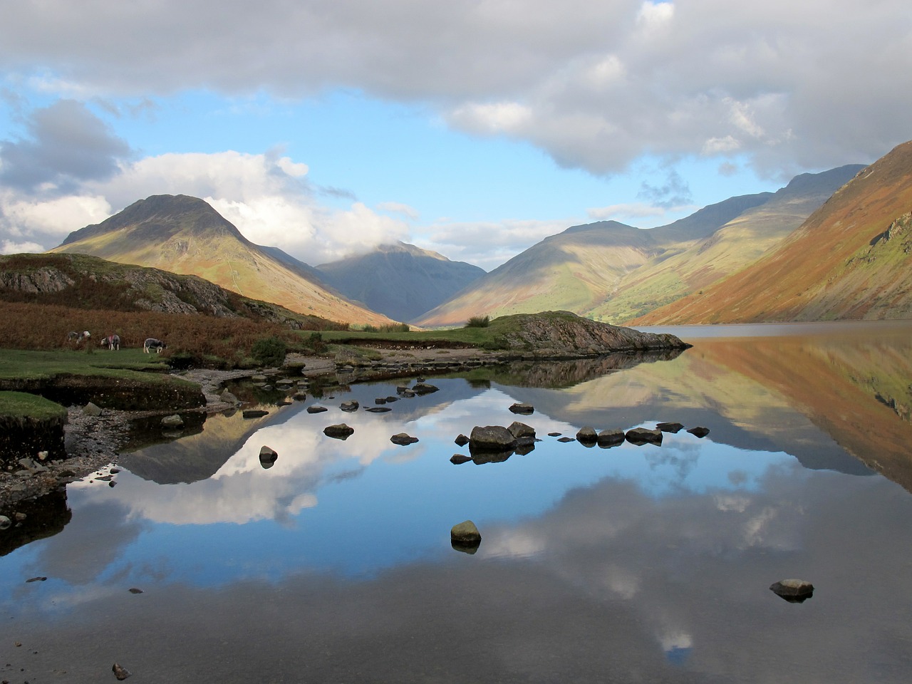 mountains lake district uk free photo