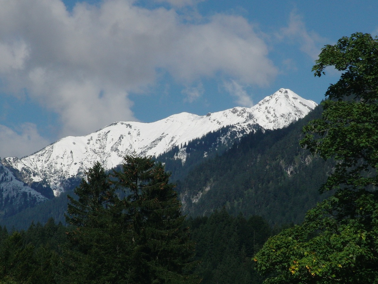 mountains snow high mountains free photo