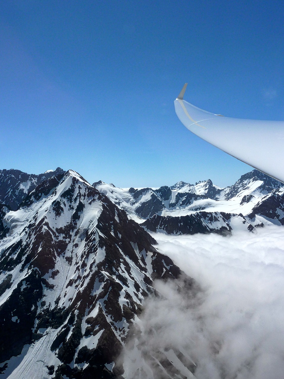 mountains clouds landscape free photo