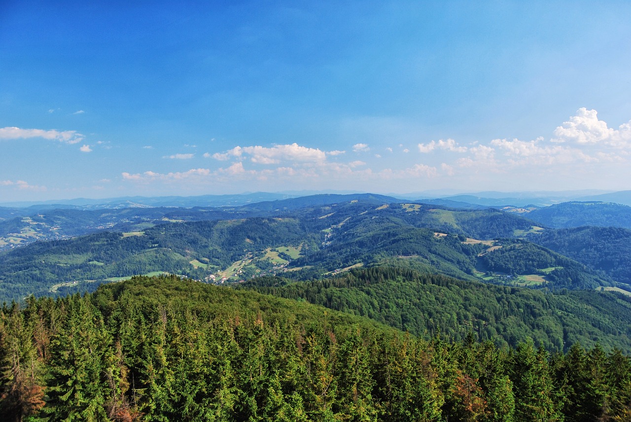 mountains beskids view free photo