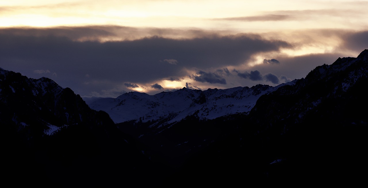 mountains mountain landscape mountain peaks free photo