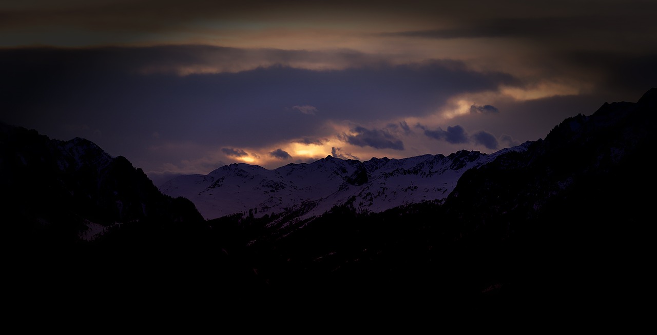 mountains mountain landscape mountain peaks free photo