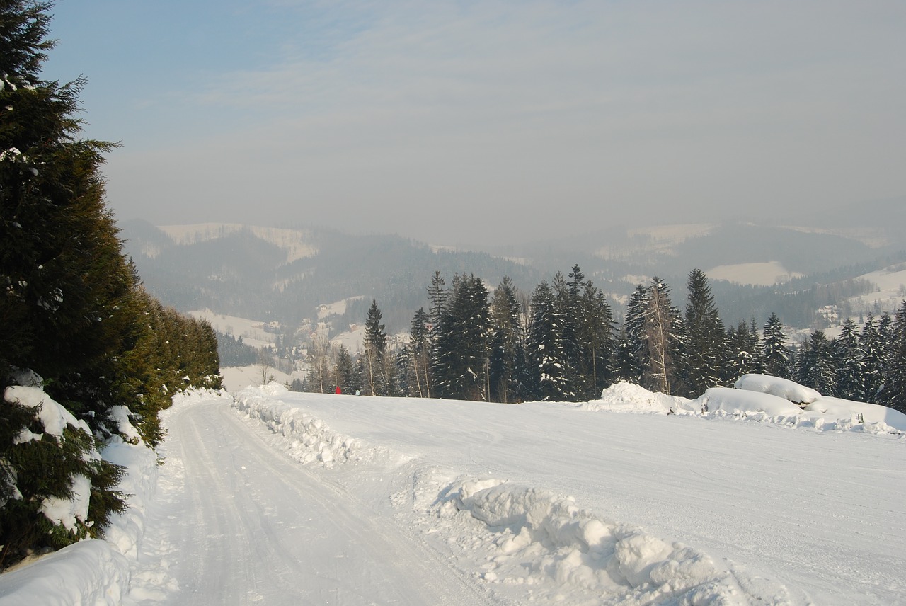 mountains winter snow free photo