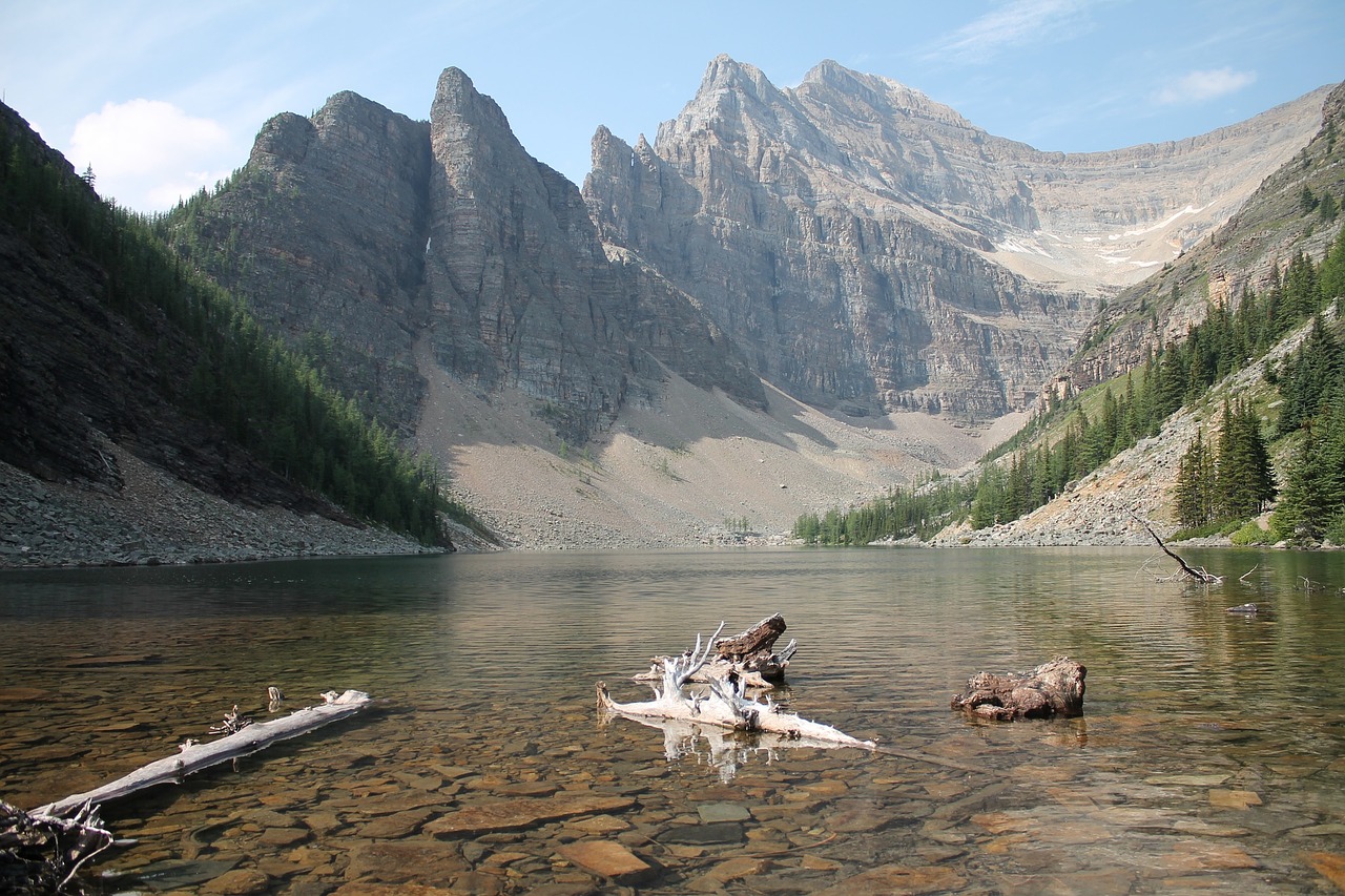 mountains lake nature free photo