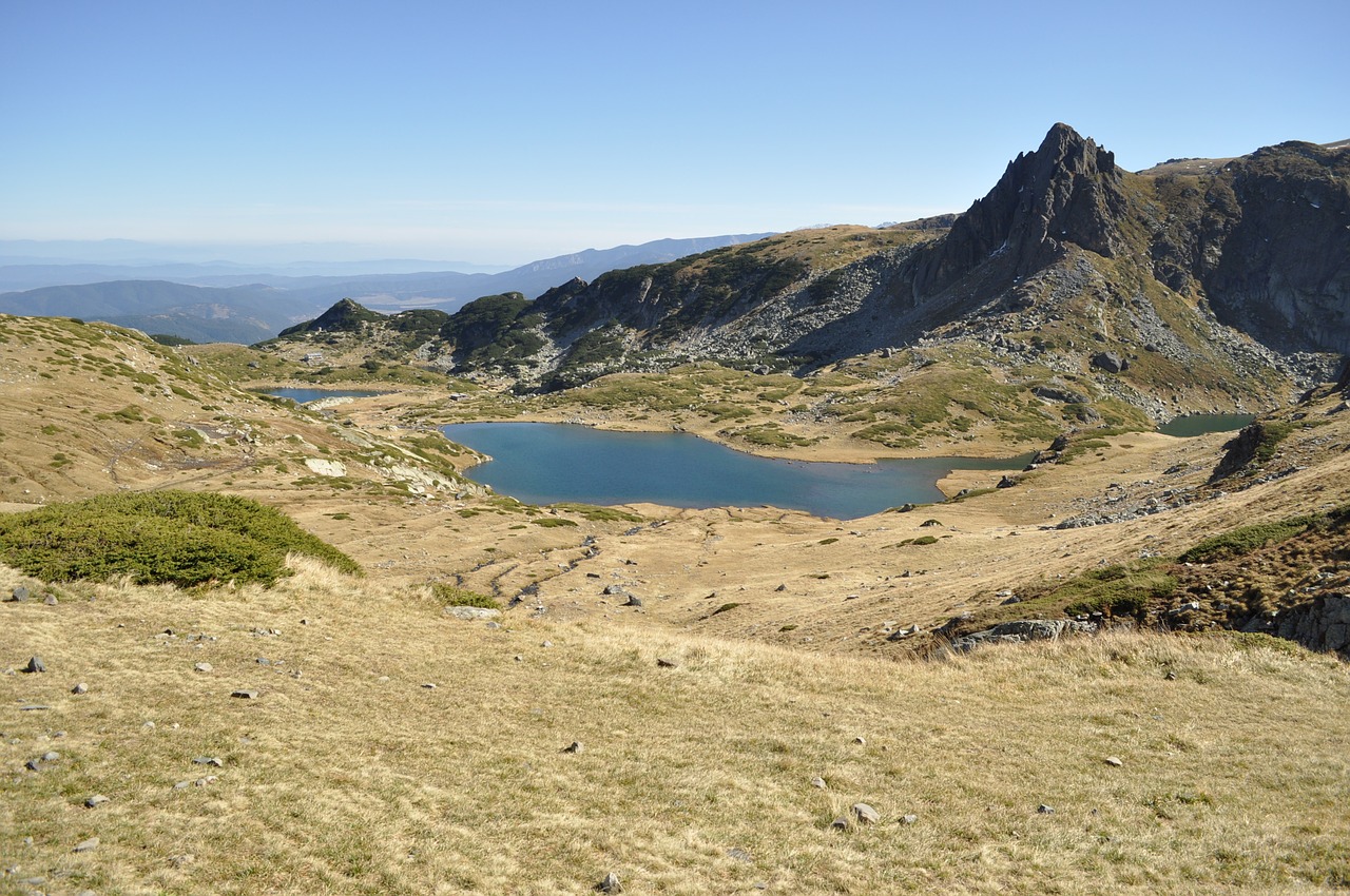 mountains lake nature free photo