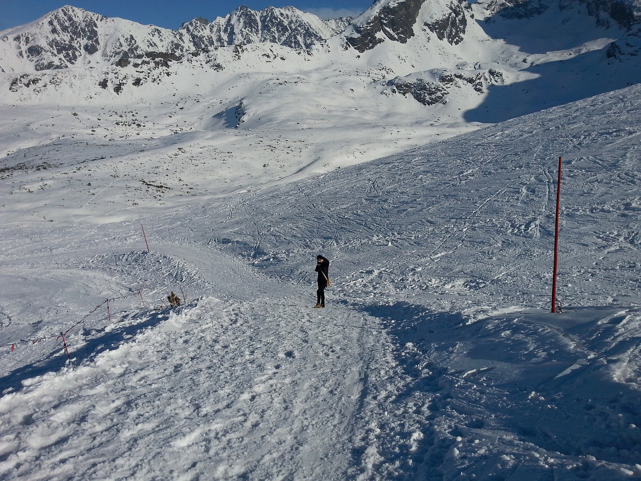 mountains tatry the descent of the kasprowy wierch free photo