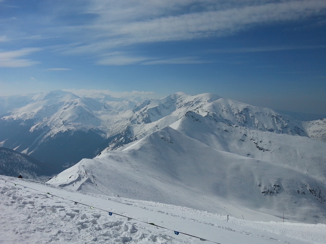 mountains tatry the view from the kasprowy wierch free photo