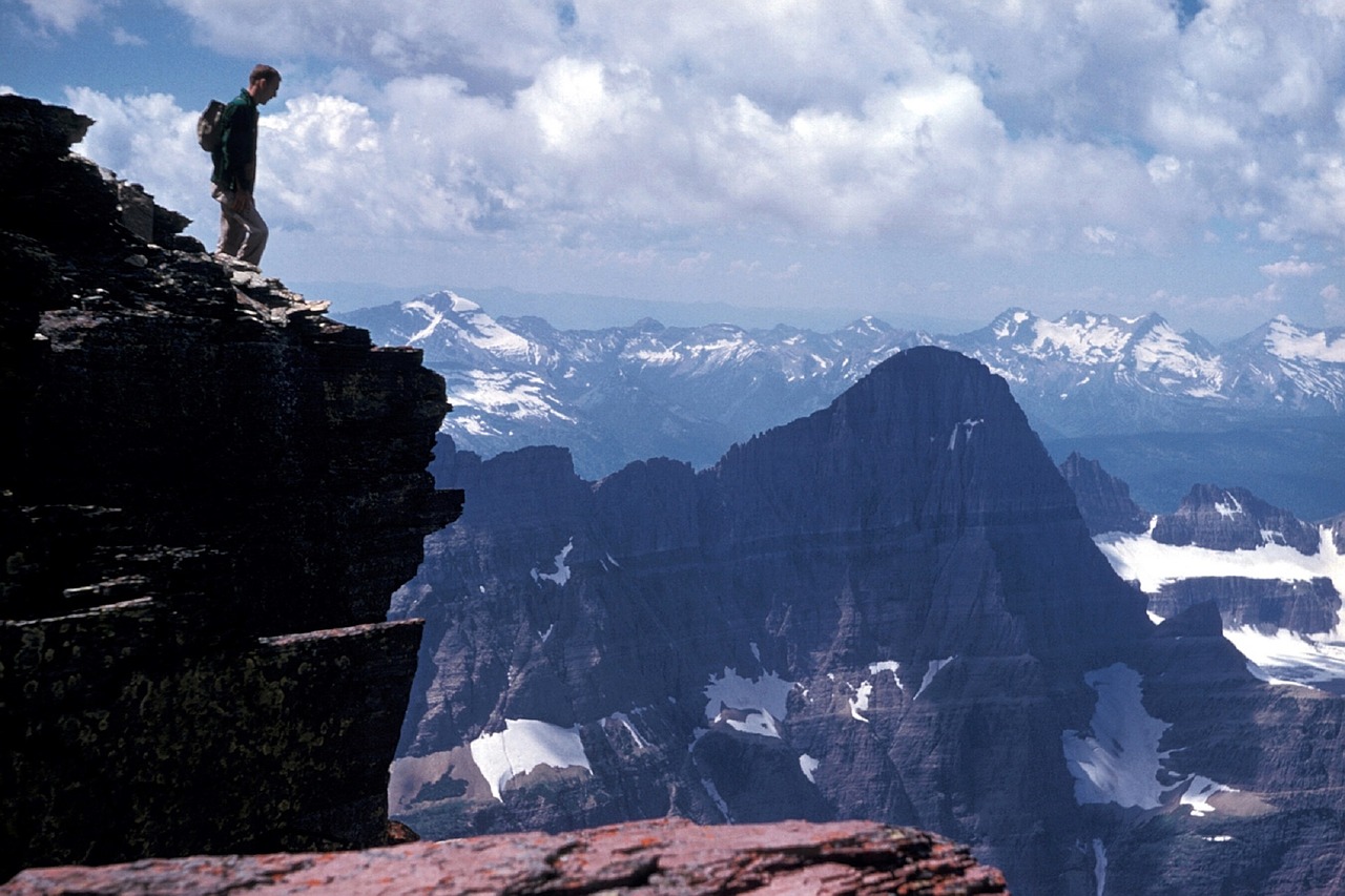 mountains climber peak free photo