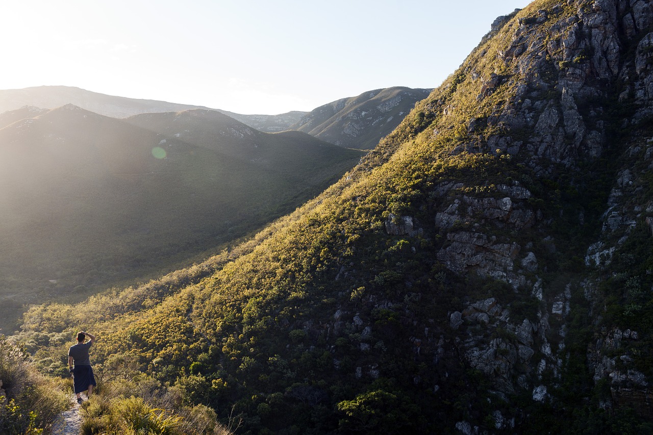 mountains range landscape free photo