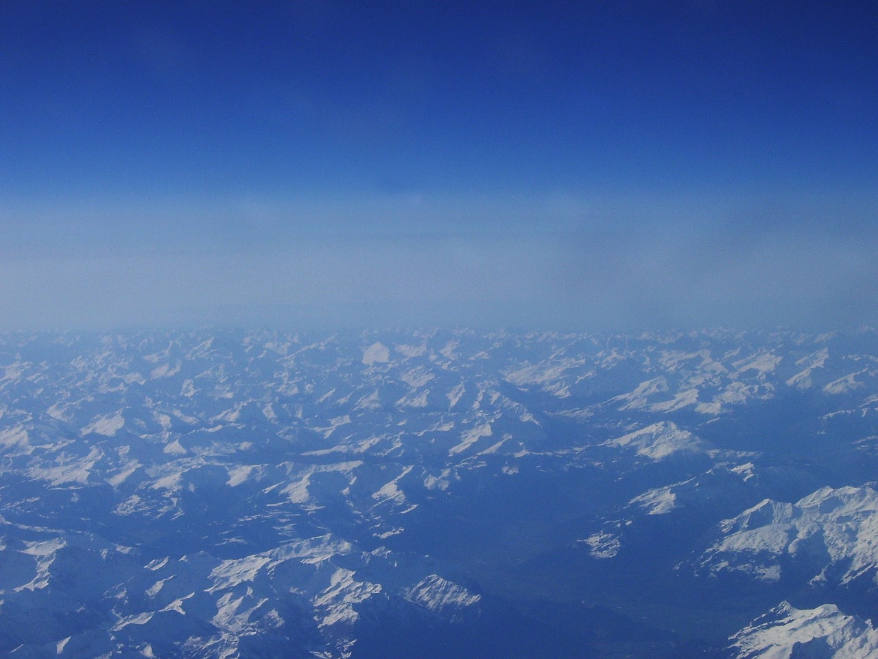 mountains flying blue free photo