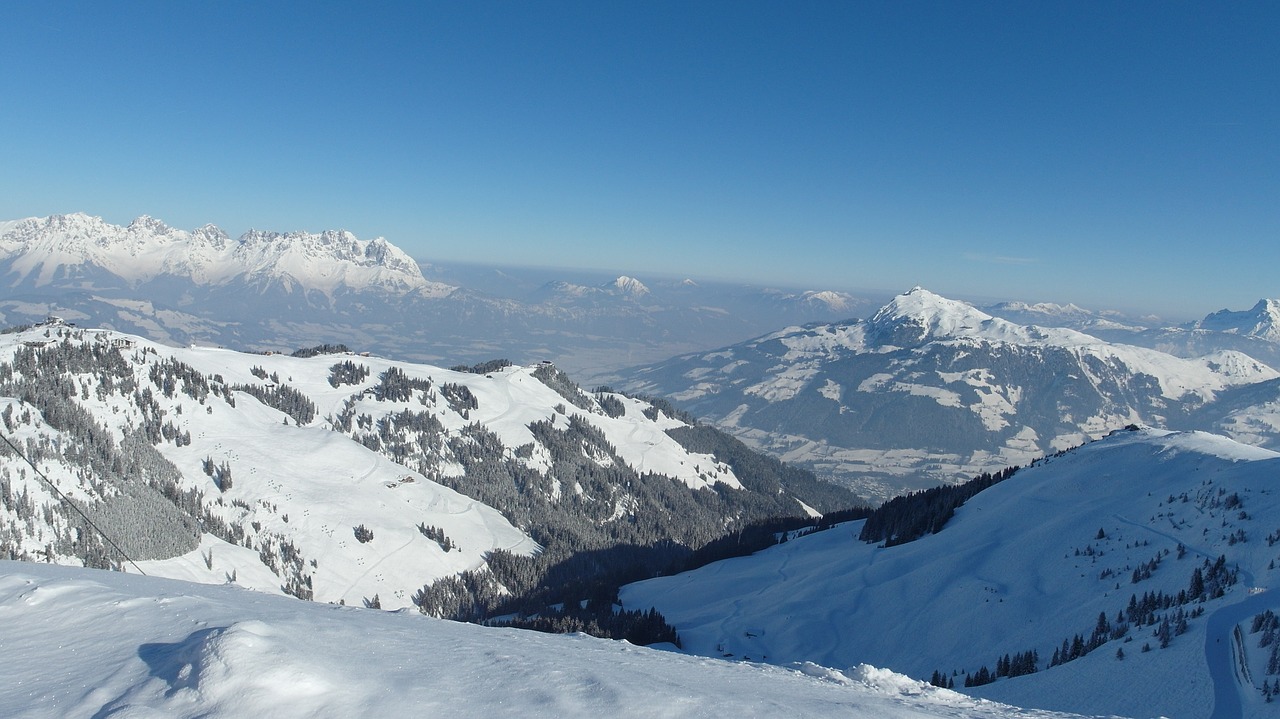 mountains snow alpine free photo