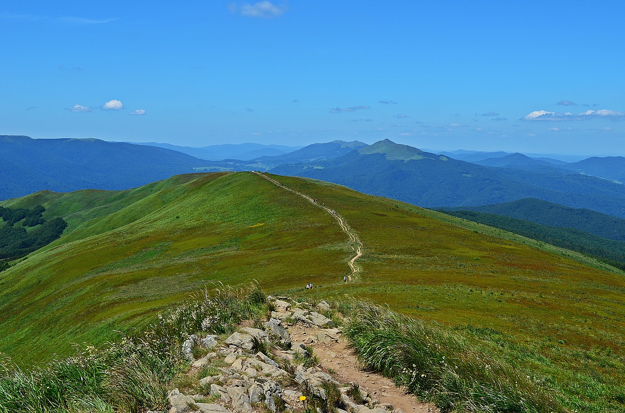 mountains landscape view free photo