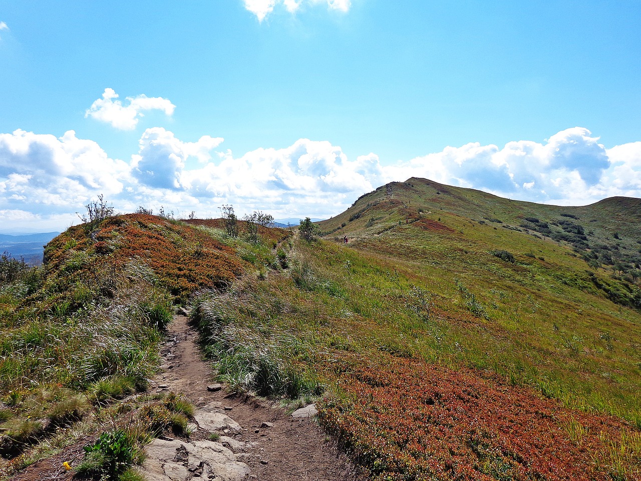 mountains landscape view free photo