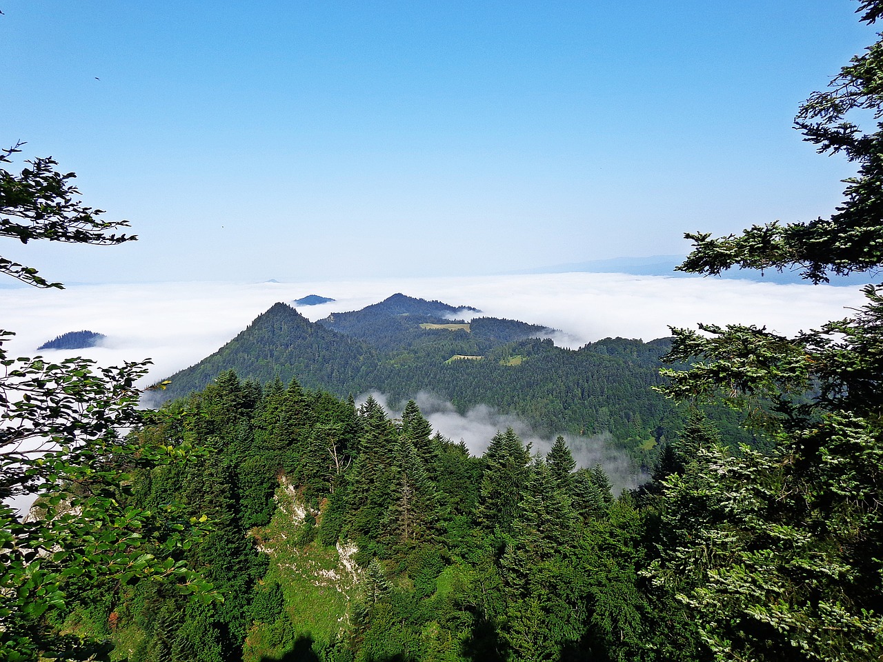 mountains landscape panorama free photo